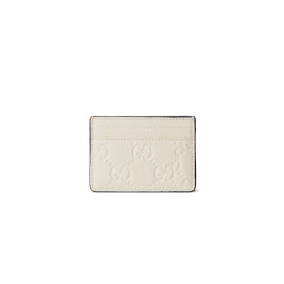 GUCCI GG EMBLEM CARD CASE 815883AAEEM9540 (10*7cm)
